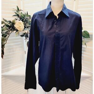 VERSACE COLLECTION TREND BLACK SEQUIN ACCENT SIZE 42(10)